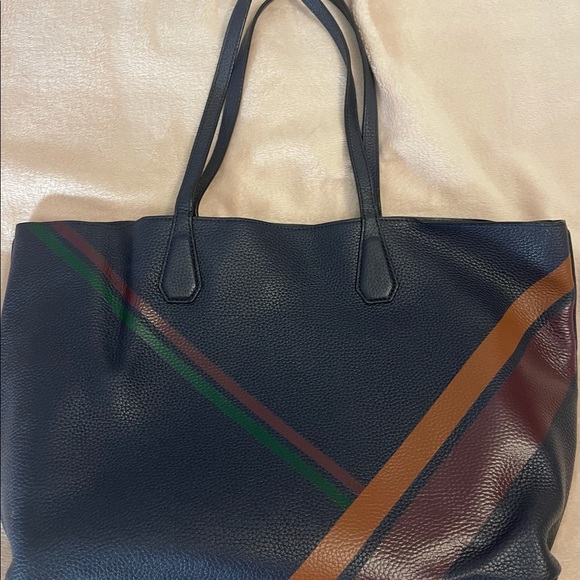 🌸Tory Burch Printed Stripe Tote Bag *EXCLUSIVE🌸 - Picture 8 of 9